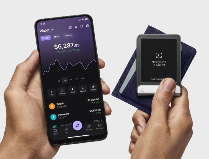 Ledger Flex   Crypto Wallet