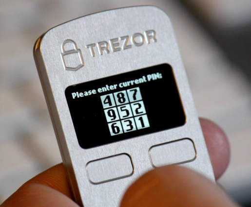 Trezor Model One   Crypto Wallet