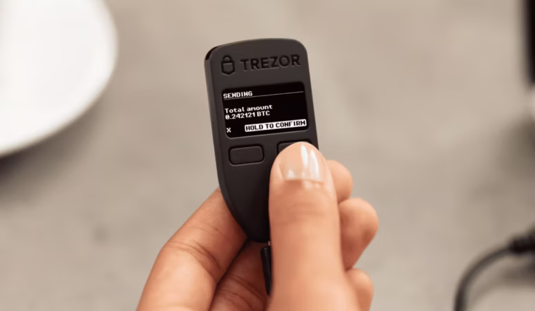 Trezor Model One Cold Storage Crypto Wallets