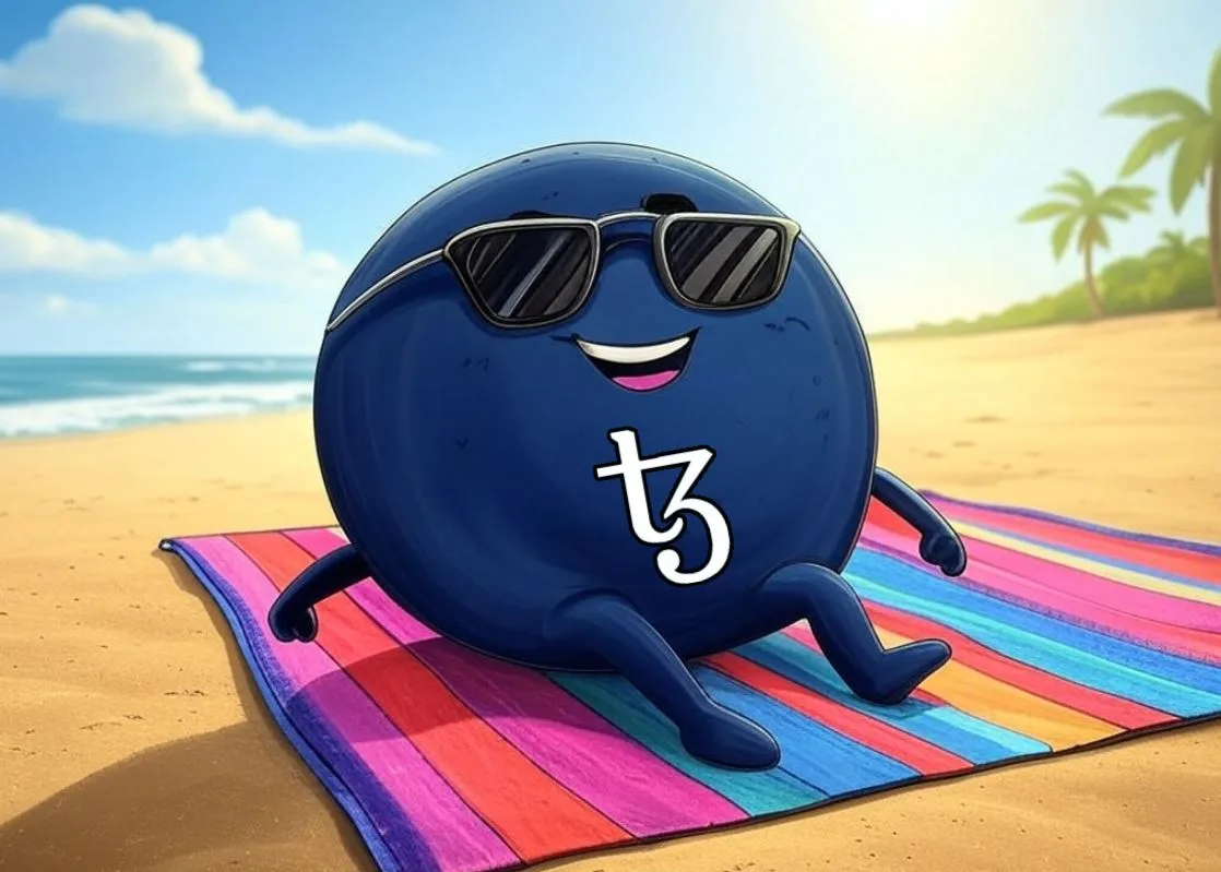 Tezos xtz Baking in the Sun