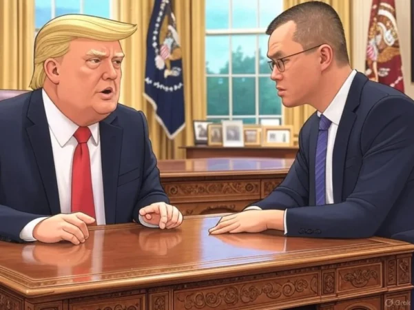 Trump Family Binance Meetings for Pardon