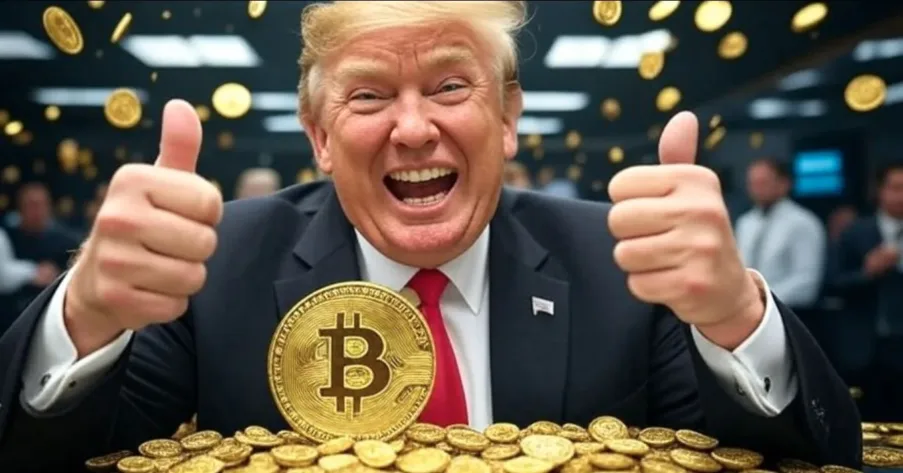 Trump Buys Bitcoin with Trump Media raising $2.5 billion to buy BTC.