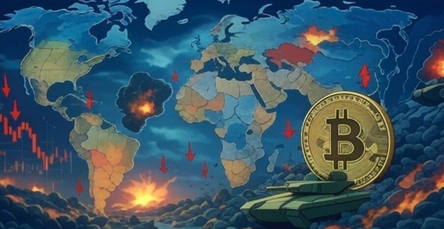 Bitcoin price dips below $104,000 in June 2025.